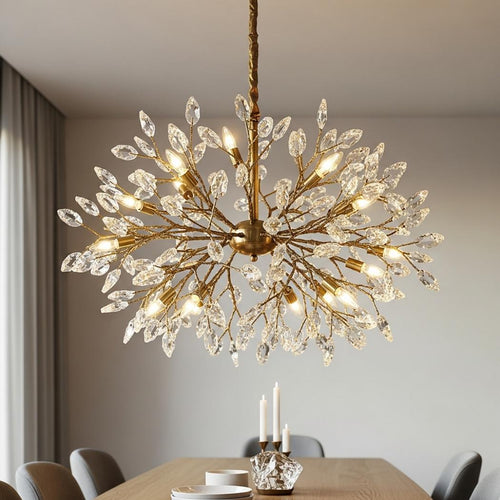 Creative crystal chandelier