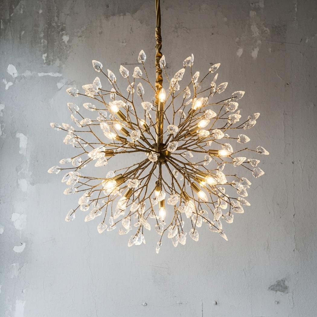 Creative crystal chandelier